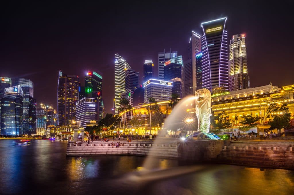Singapore is an international financial centre with strict AML, KYC policies.