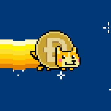 Gold Nyan Cat NFT