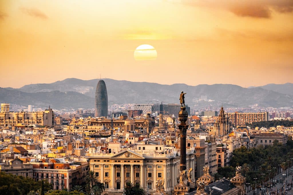 Spain cityscape